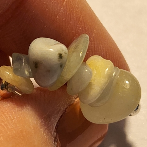 Beaded Stone Ring - Picture 2 of 3